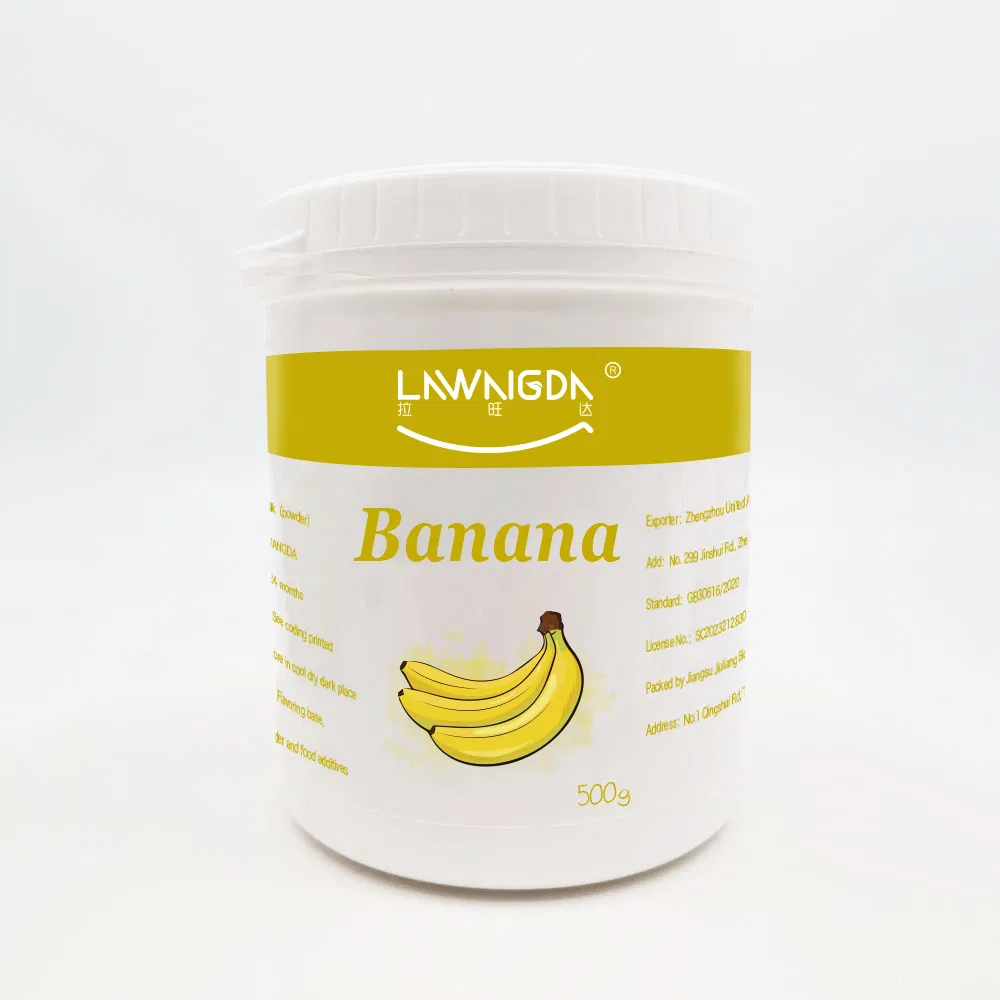 Poudre de saveur de banane thermostable de haute qualité, super résistante, pour la cuisson